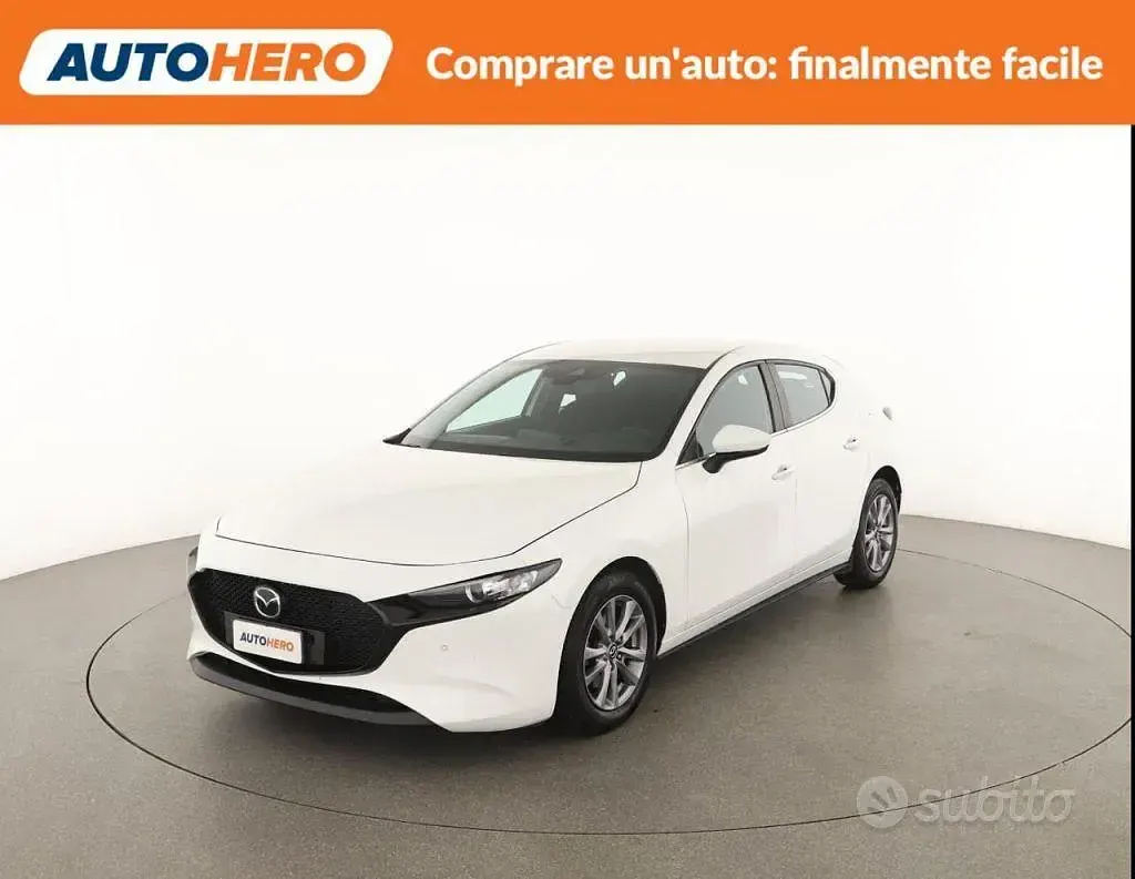 Usata Mazda 3 Exceed 116 CV (85 kW) 2019 Bianco Berlina