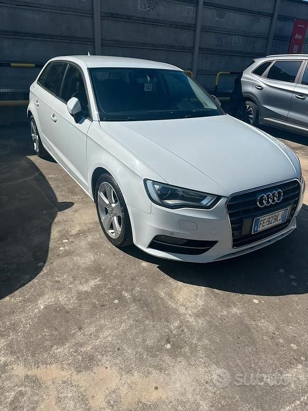 Usata Audi A3 Sport 110 CV (80 kW) 2016 Bianco Berlina