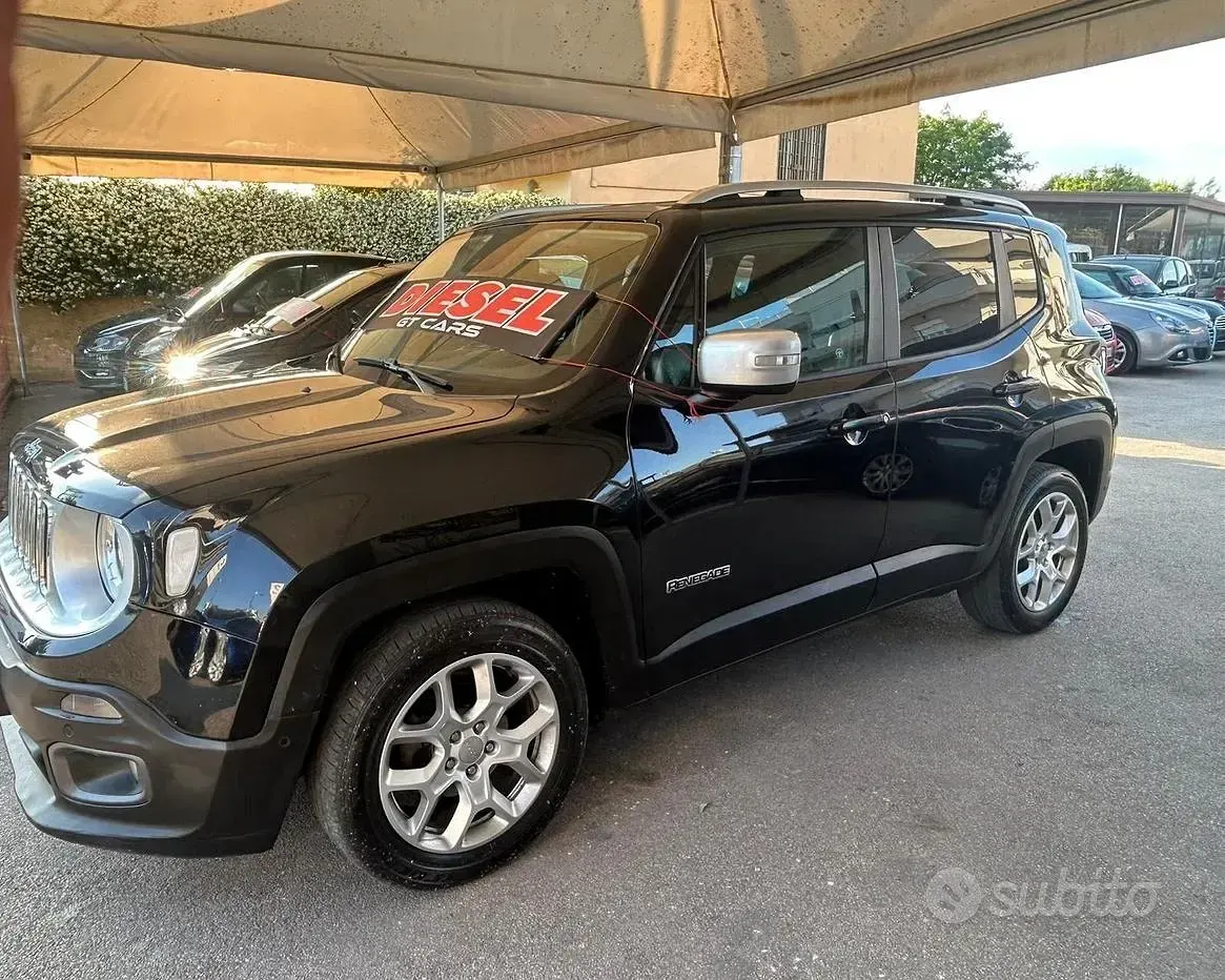 Usata Jeep Renegade Limited 120 CV (88 kW) 2016 Nero SUV