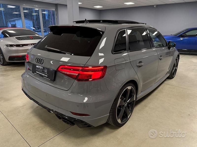 Usata Audi RS3 Ambiente 400 CV (294 kW) 2020 Grigio Berlina