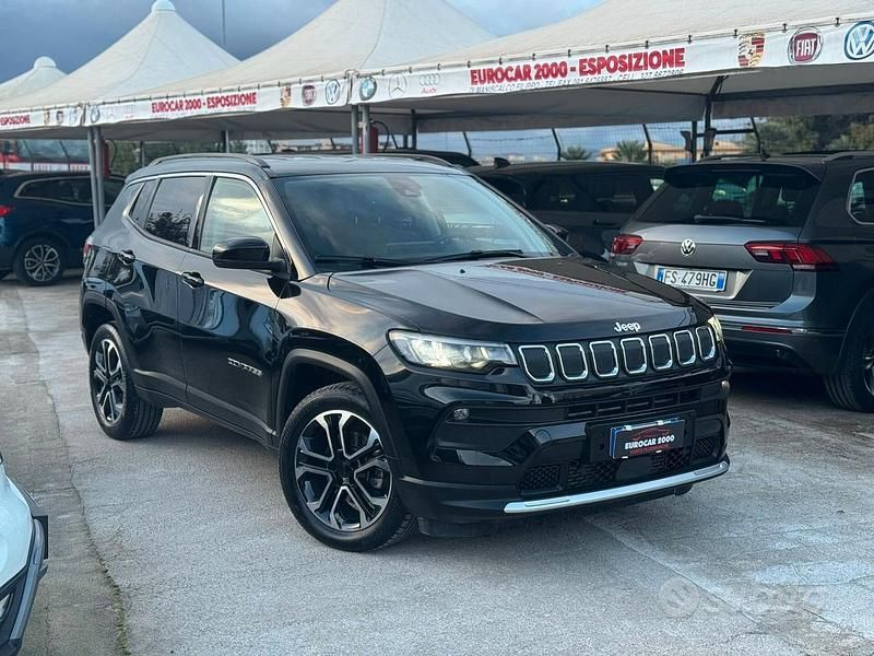 Usata Jeep Compass Limited 131 CV (96 kW) 2022 Nero SUV