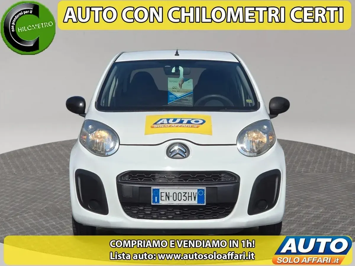 Usata Citroën C1 68 CV (50 kW) 2012 Bianco Utilitaria