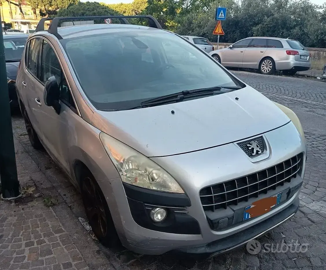 Usata Peugeot 3008 109 CV (80 kW) 2010 Grigio Station wagon