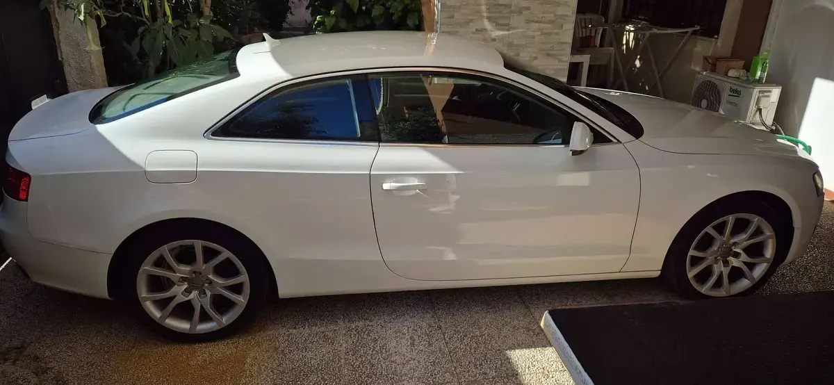 Usata Audi A5 Ambition 190 CV (139 kW) 2011 Bianco Coupé