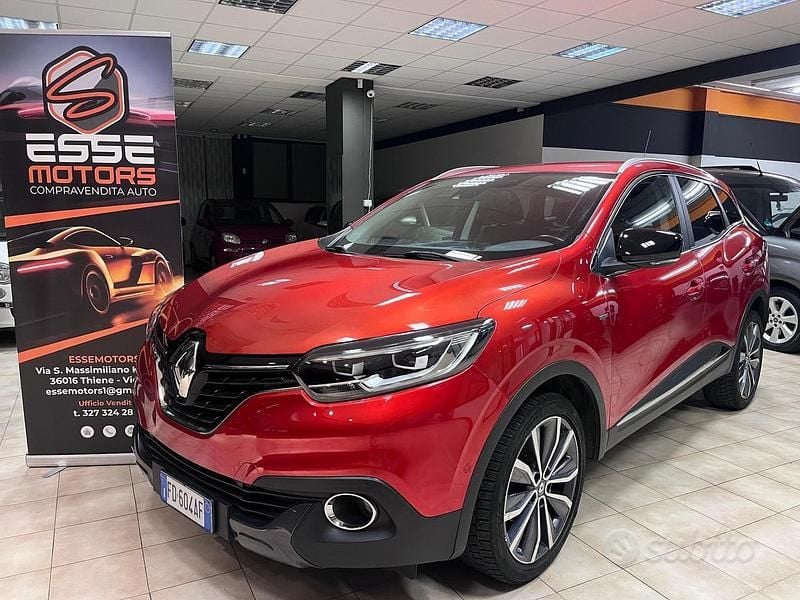 Usata Renault Kadjar Bose Edition 131 CV (96 kW) 2016 Rosso SUV
