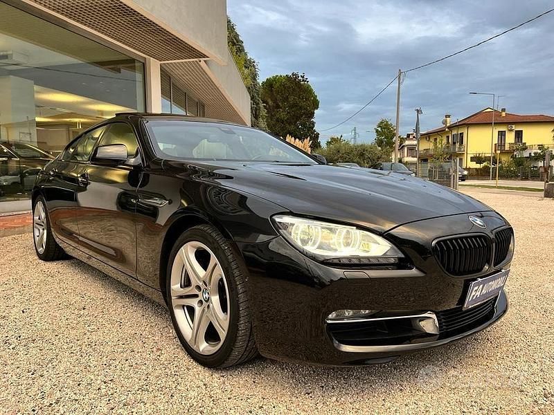 Usata BMW 640 Luxury Line 313 CV (230 kW) 2014 Nero Coupé