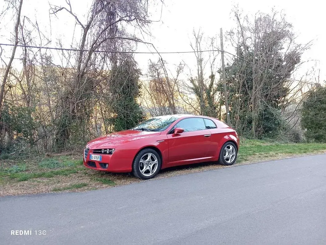 Usata Alfa Romeo Brera 185 CV (136 kW) 2008 Rosso Coupé