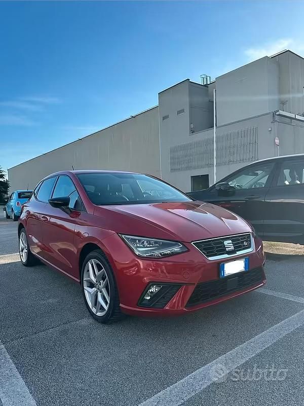 Usata Seat Ibiza FR 2020 Rosso Utilitaria