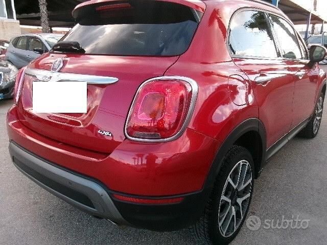 Usata Fiat 500X Cross Plus 140 CV (102 kW) 2016 Rosso SUV