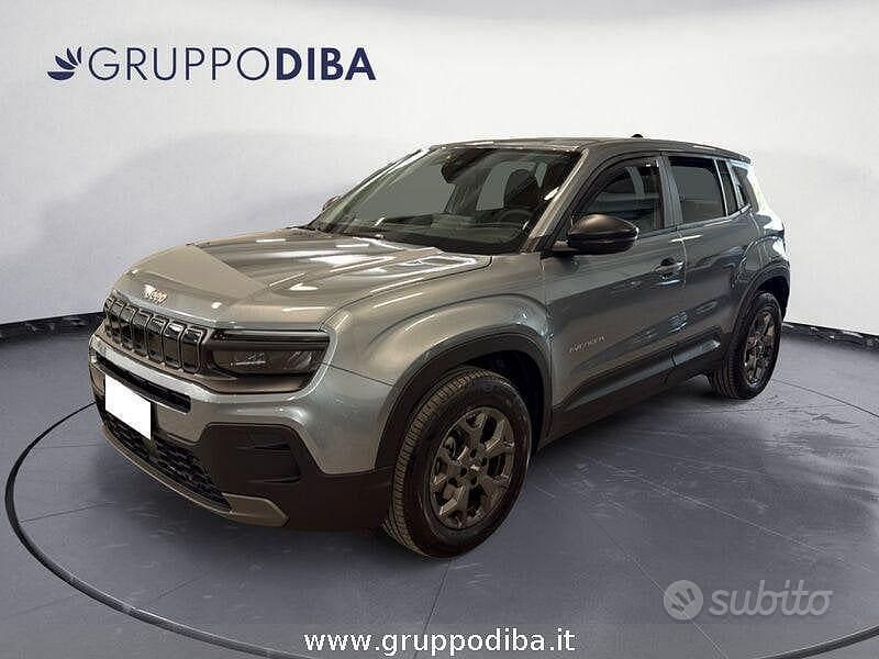 Usata Jeep Avenger Longitude 101 CV (74 kW) 2025 Grigio SUV