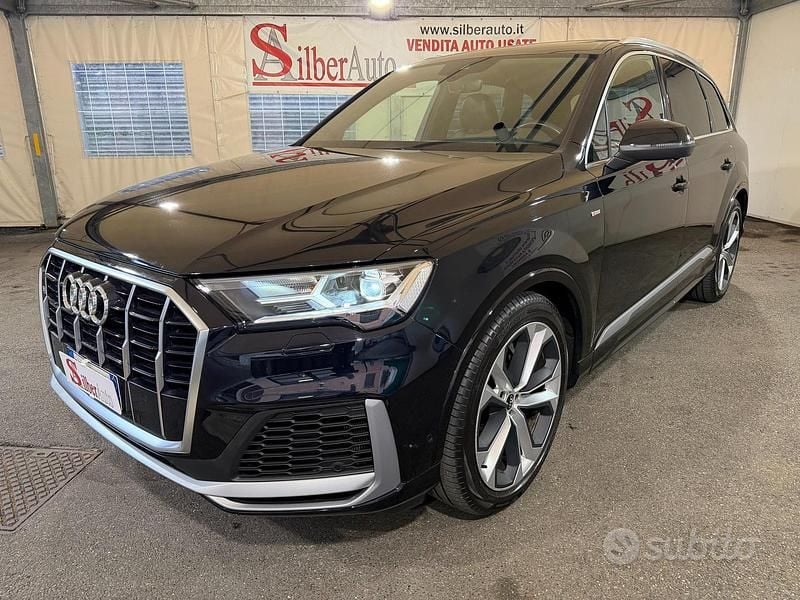 Nero Usata 2020 Audi Q7 S-Line SUV | 49.850 € (Buon prezzo) - Immagine 1/4