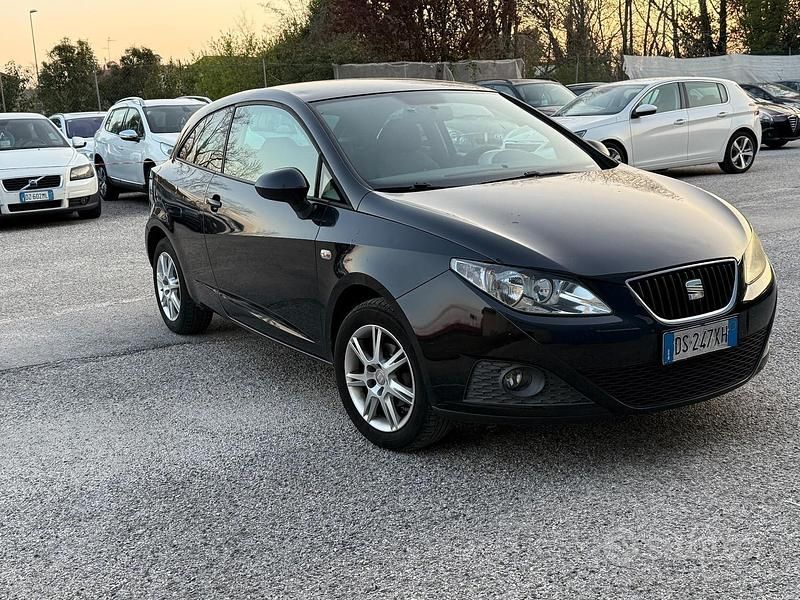 Usata Seat Ibiza Reference 101 CV (74 kW) 2008 Nero Coupé