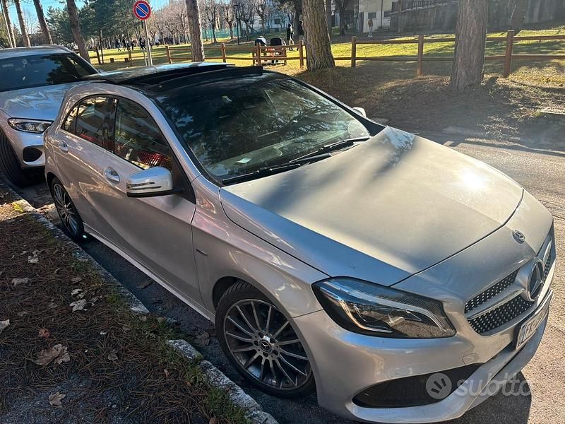 Usata Mercedes A180 2017 Grigio Berlina