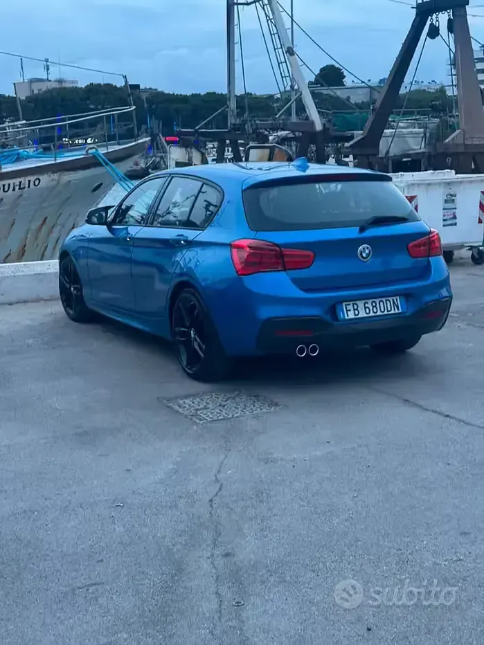 Usata BMW 120 M Sport 190 CV (139 kW) 2015 Bluazzurro Utilitaria