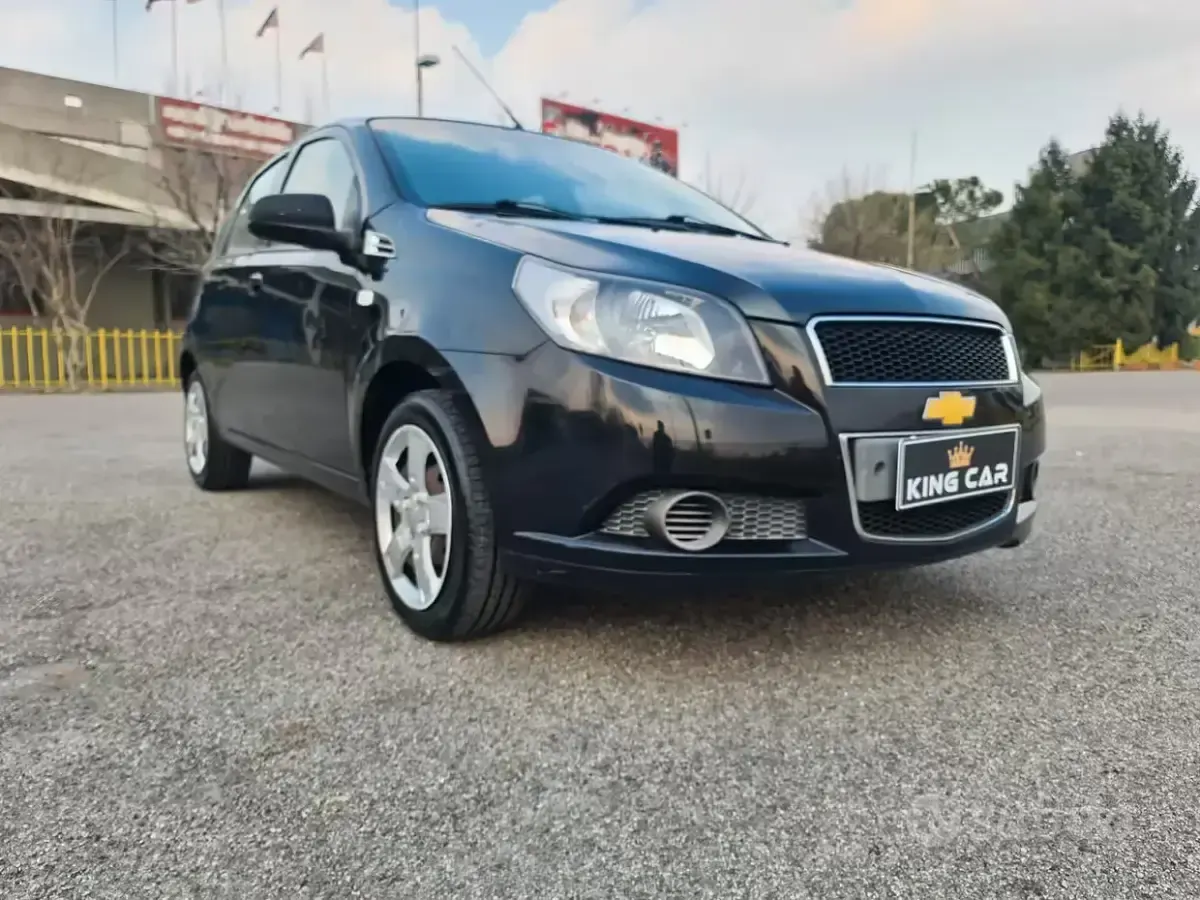 Usata Chevrolet Aveo LT 84 CV (61 kW) 2011 Nero Berlina