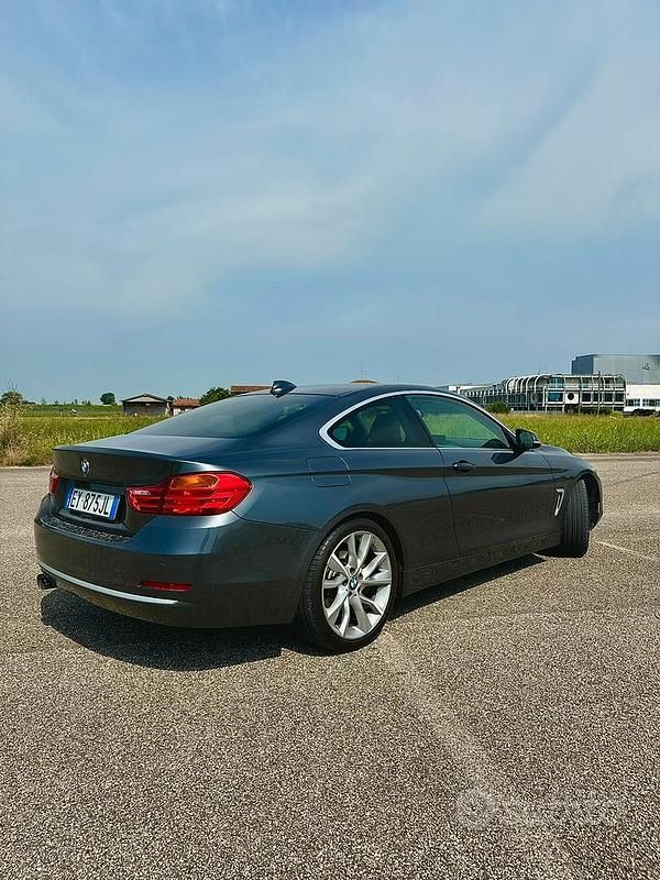 Usata BMW 420 Coupé 184 CV (135 kW) 2015 Grigio Coupé
