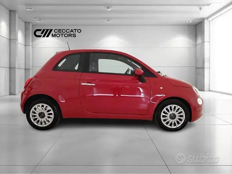 Usata Fiat 500 Lounge 70 CV (51 kW) 2020 Rosso Berlina