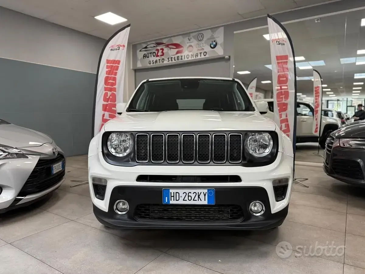 Używany Jeep Renegade Longitude 140 KM (102 kW) 2020 Biały SUV
