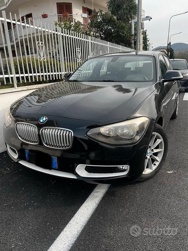 Usata BMW 116 2013 Nero Utilitaria