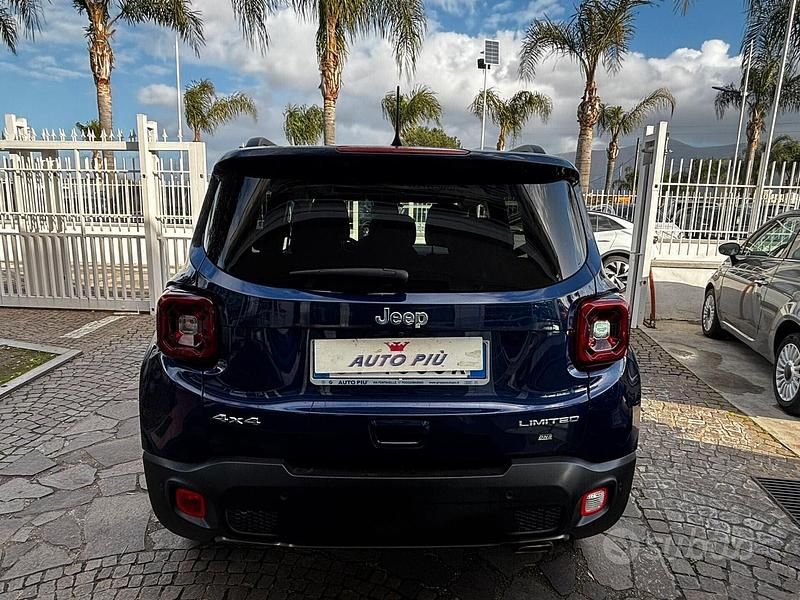 Usata Jeep Renegade Limited 180 CV (132 kW) 2020 Blu SUV