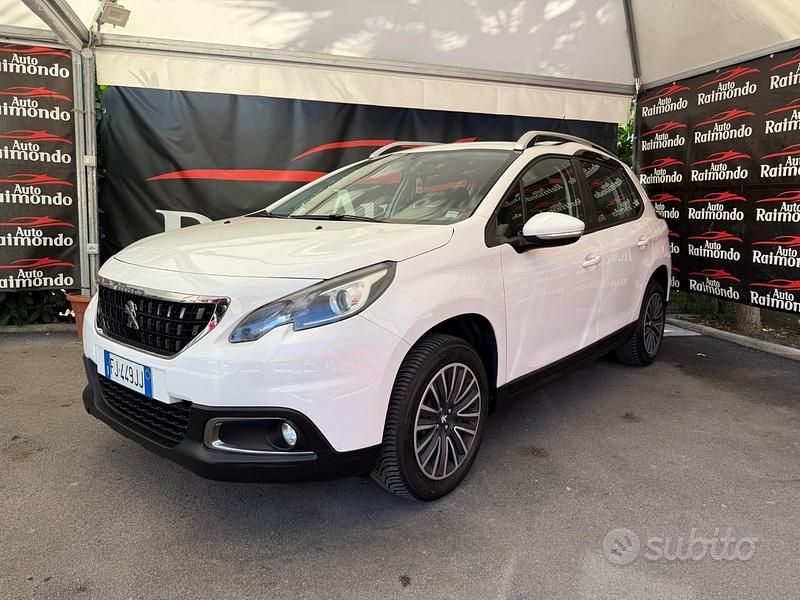 Usata Peugeot 2008 100 CV (73 kW) 2017 Bianco SUV
