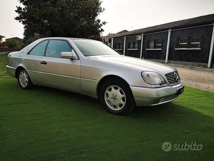 Usata Mercedes S600 394 CV (289 kW) 1992 Grigio Berlina
