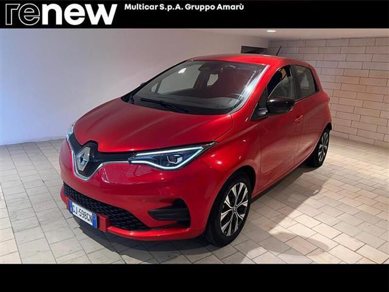 Usata Renault Zoe Zen 100 kW (136 CV) 2022 Rosso Utilitaria