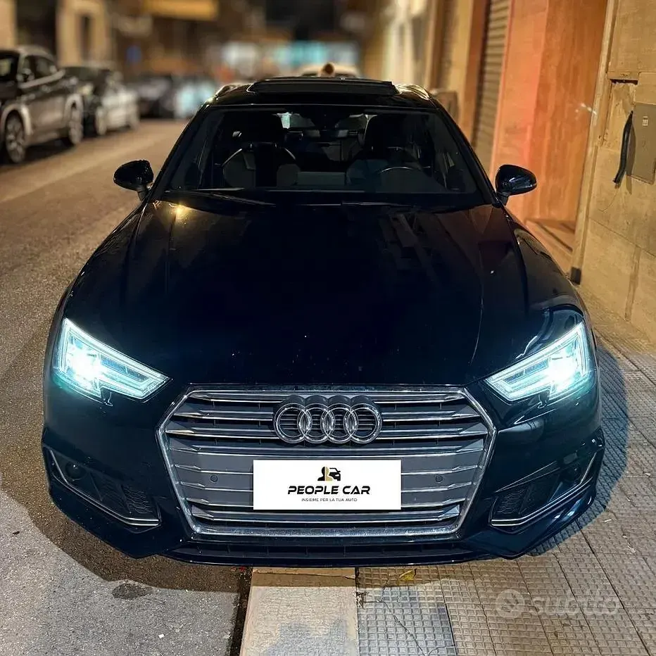 Usata Audi A4 S-Line 190 CV (139 kW) 2017 Nero Station wagon