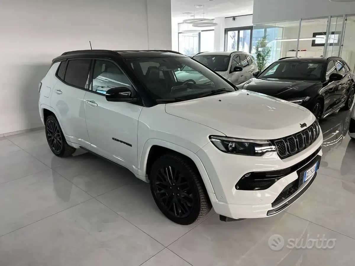 Usata Jeep Compass 150 CV (110 kW) 2021 Bianco SUV