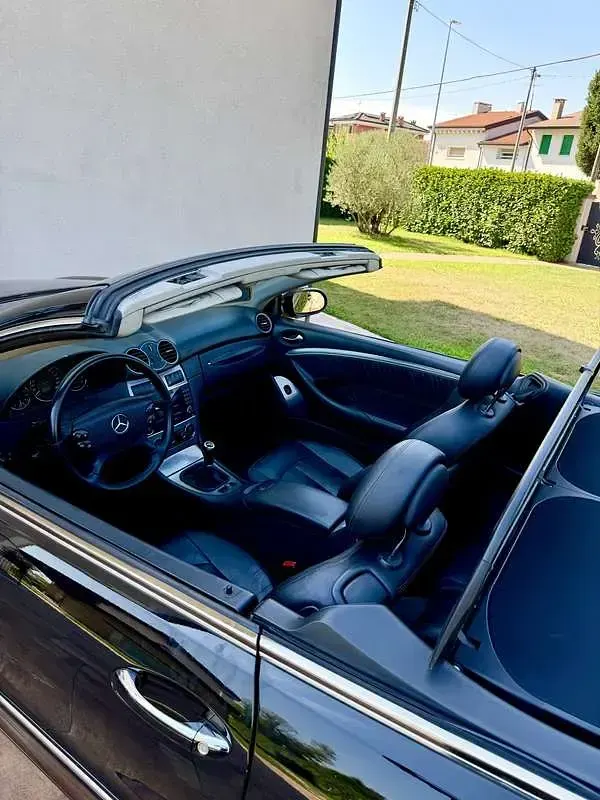 Usata Mercedes CLK200 Avantgarde 163 CV (119 kW) 2005 Nero Cabrio