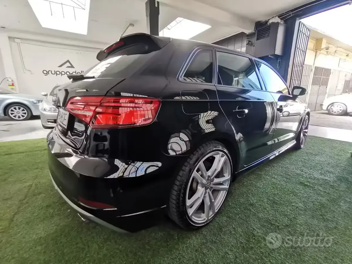 Usata Audi S3 Ambiente 310 CV (228 kW) 2018 Nero Berlina
