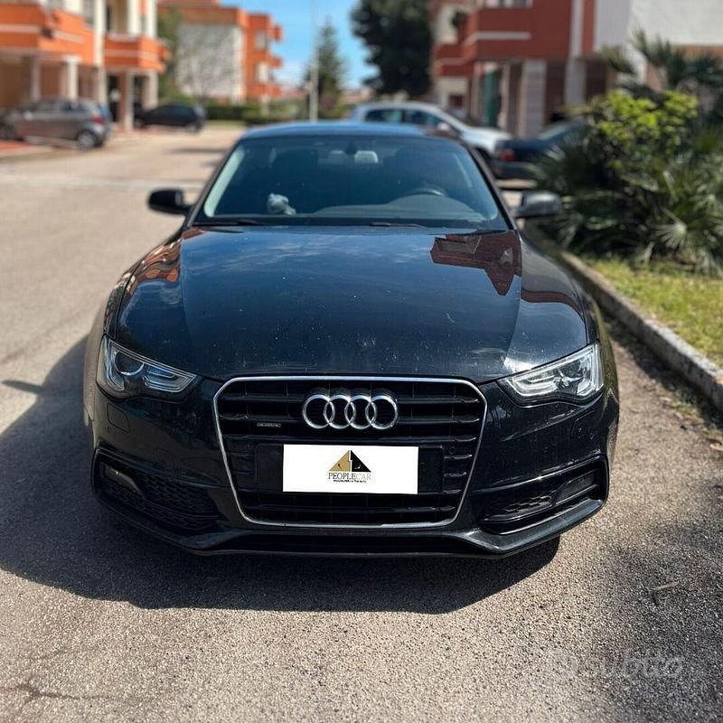 Usata Audi A5 S-Line 190 CV (139 kW) 2016 Nero Coupé
