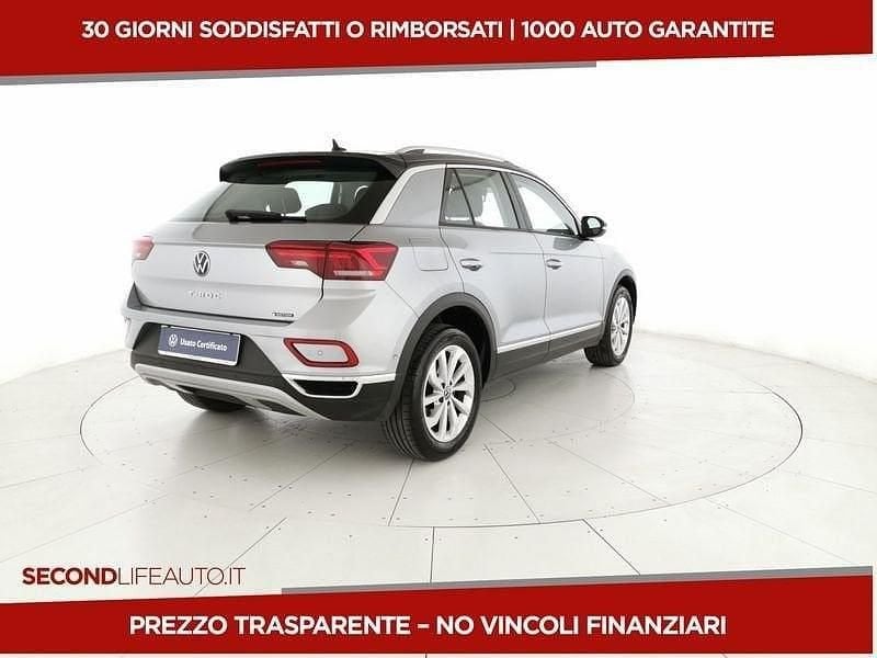 Usata VW T-Roc Style 150 CV (110 kW) 2022 Argento SUV