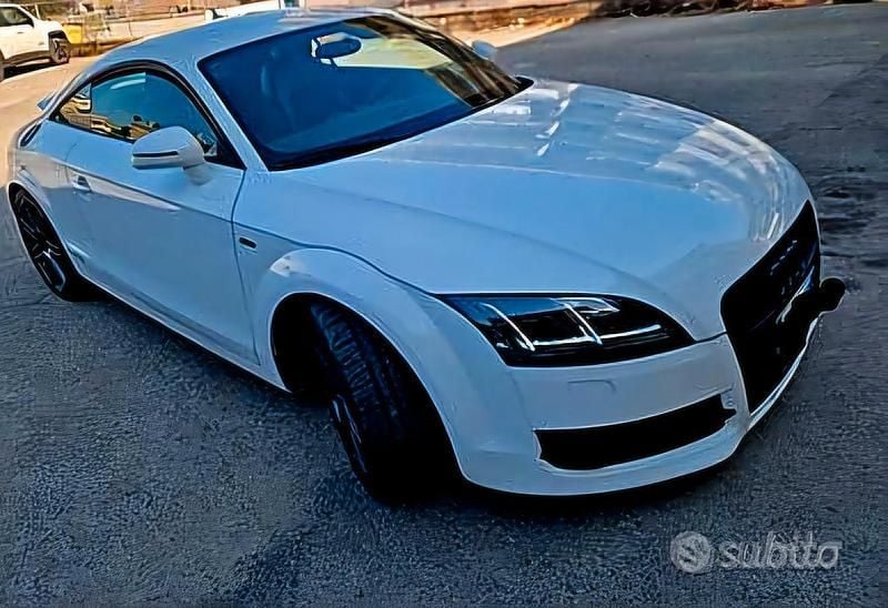 Usata Audi TT S-Line 170 CV (125 kW) 2009 Bianco Coupé