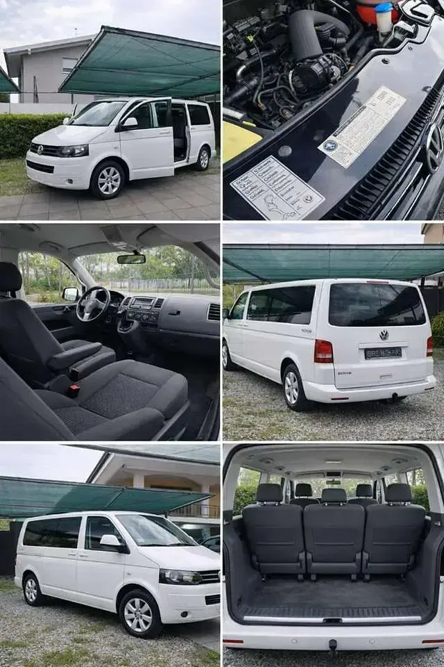 Usata VW T5 Comfortline 140 CV (102 kW) 2012 Bianco Furgone