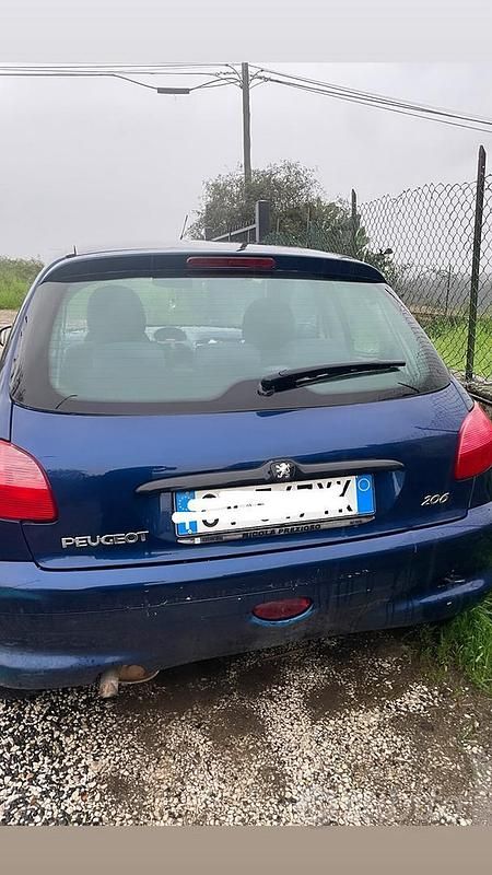 Usata Peugeot 206 2001 Blu