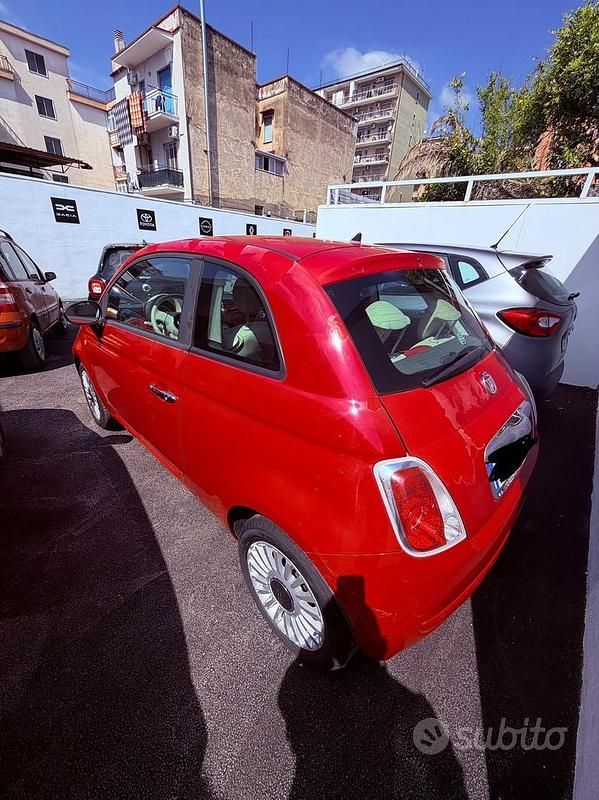 Usata Fiat 500 Pop 69 CV (50 kW) 2008 Rosso Berlina