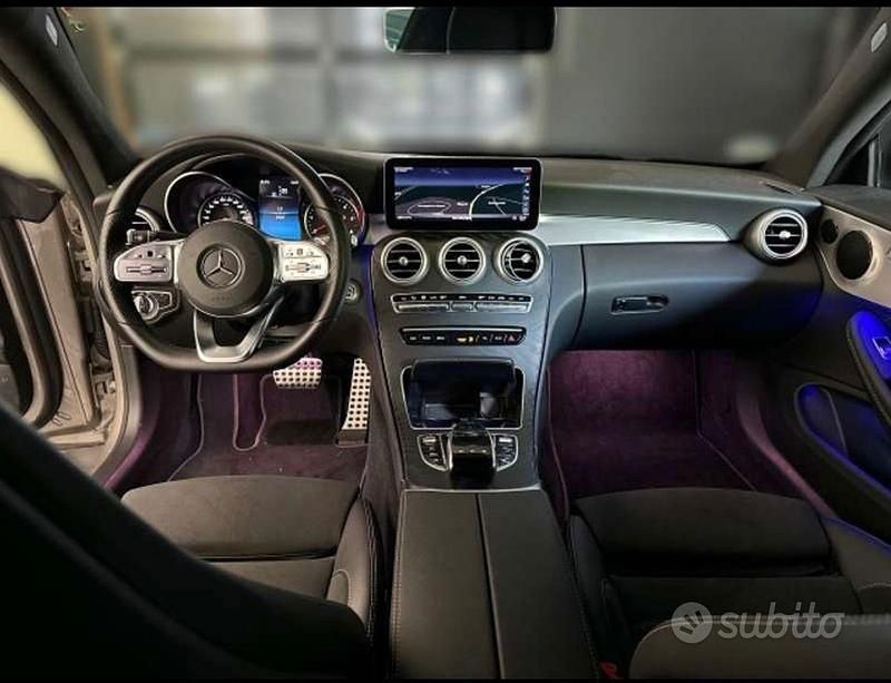 Usata Mercedes C220 AMG 194 CV (142 kW) 2022 Grigio Coupé