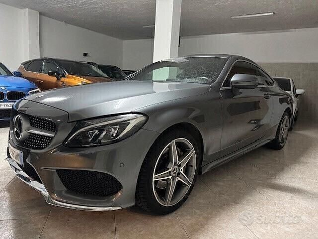 Grigio Usata 2017 Mercedes C220 Premium Coupé | 19.800 € (Buon prezzo) - Immagine 1/4