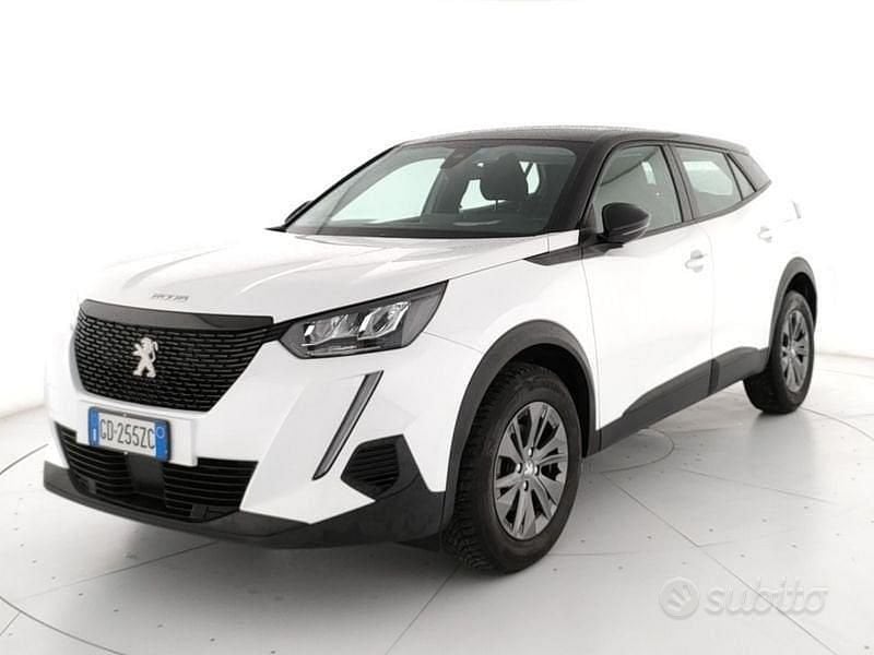 Usata Peugeot 2008 Allure 131 CV (96 kW) 2021 Bianco SUV