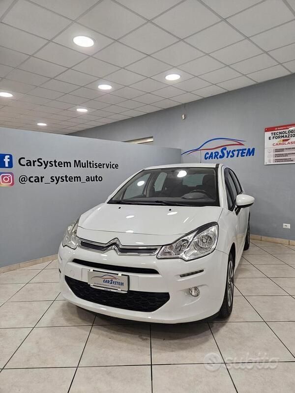 Usata Citroën C3 Exclusive 68 CV (50 kW) 2015 Bianco Utilitaria