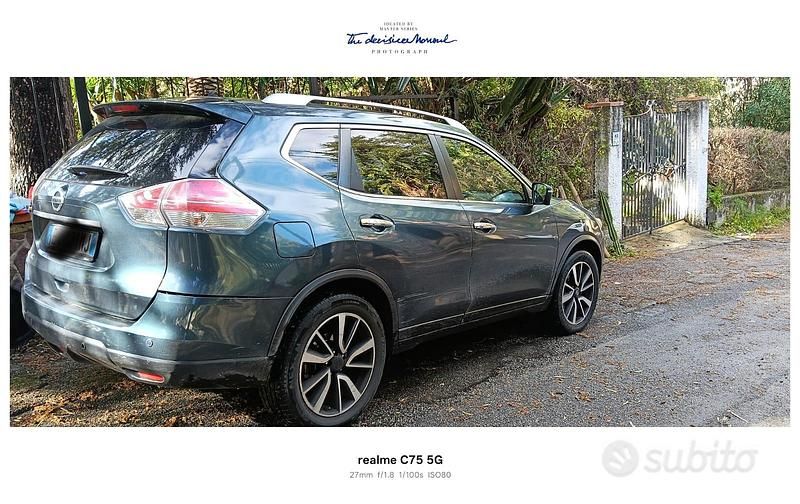 Usata Nissan X-Trail Tekna 131 CV (96 kW) 2015 Blu/azzurro SUV