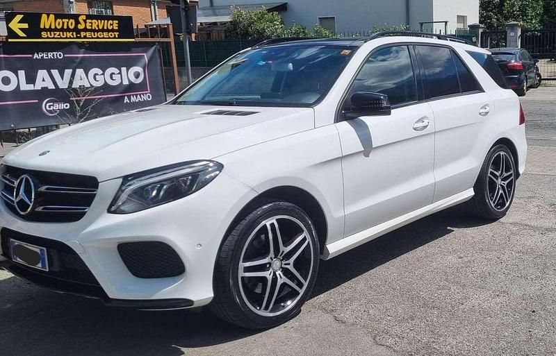 Usata Mercedes GLE350 Premium Plus 258 CV (189 kW) 2017 Bianco SUV