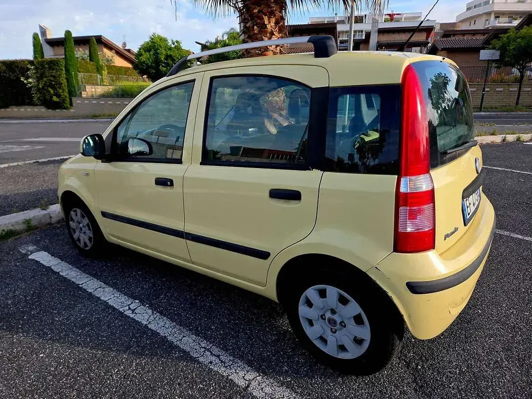 Usata Fiat Panda Dynamic 69 CV (50 kW) 2010 Giallo Utilitaria