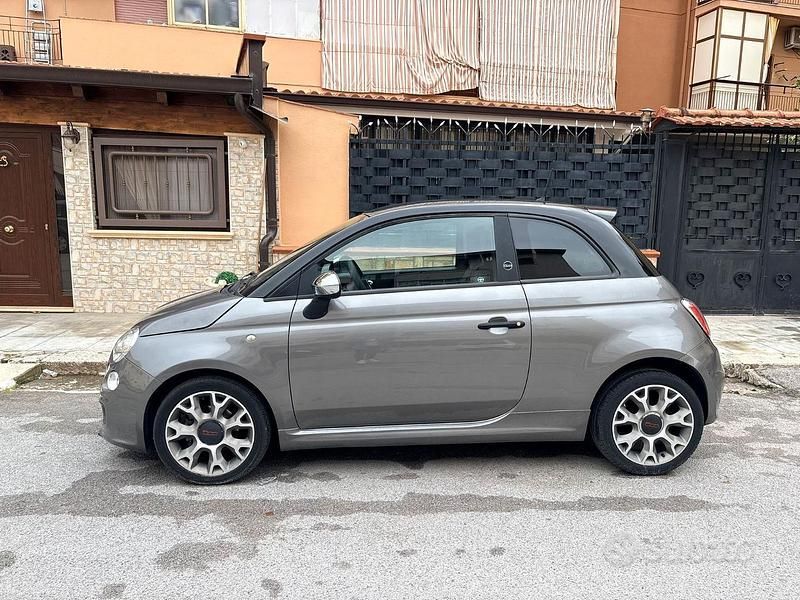 Usata Fiat 500 Sport 95 CV (69 kW) 2009 Grigio Cabrio