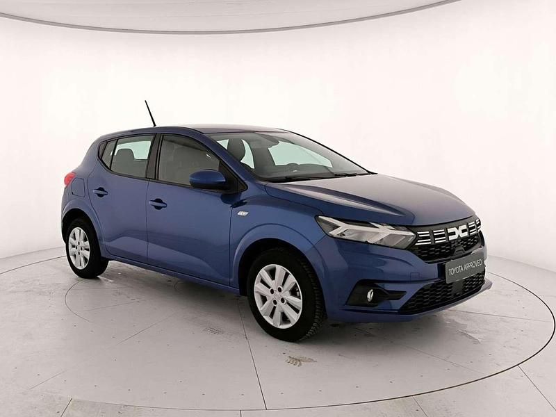 Begagnad Dacia Sandero Comfort 92 HK (67 kW) 2023 Blå Sedan
