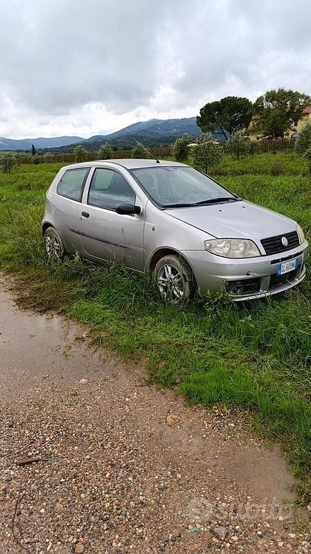 Gebraucht Fiat Punto 80 PS (58 kW) 2004 Grau Kleinwagen