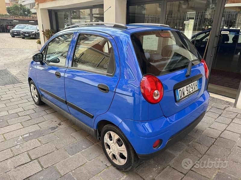 Usata Chevrolet Matiz 52 CV (38 kW) 2009 Blu Utilitaria