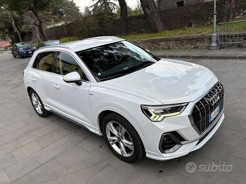 Usata Audi Q3 S-Line 150 CV (110 kW) 2022 Bianco SUV
