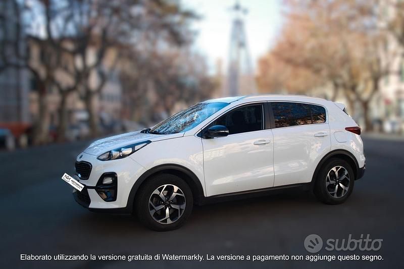 Usata Kia Sportage 116 CV (85 kW) 2019 Bianco SUV